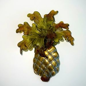 Beautiful Vintage Fabrice Pineapple Brooch